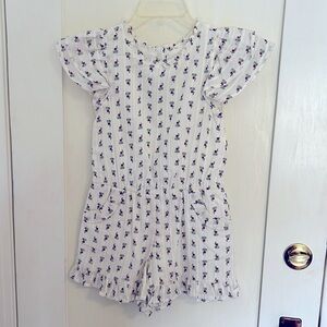 Janie and Jack Floral Jumper NWT.